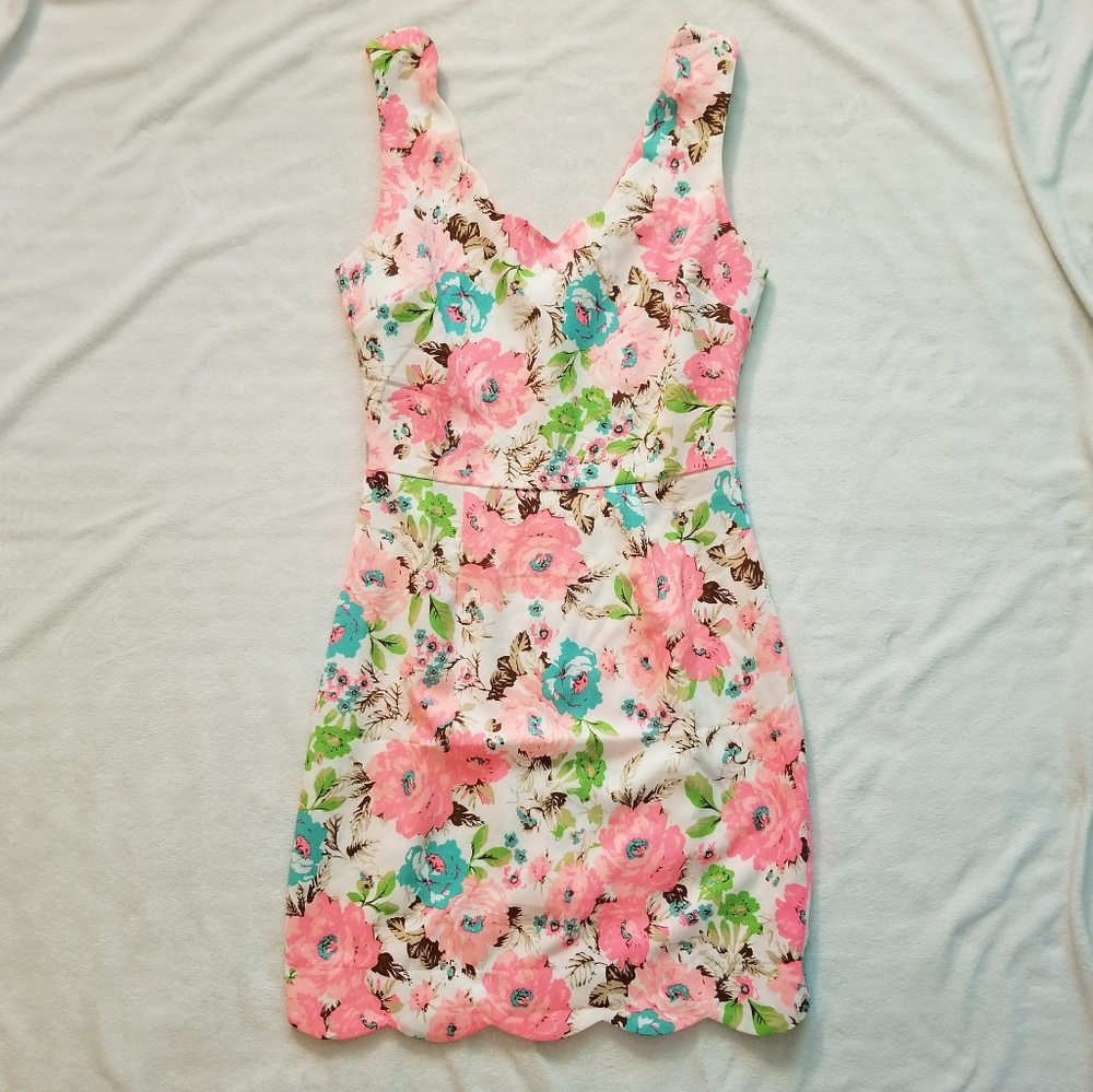 Sleeveless Floral Sundress